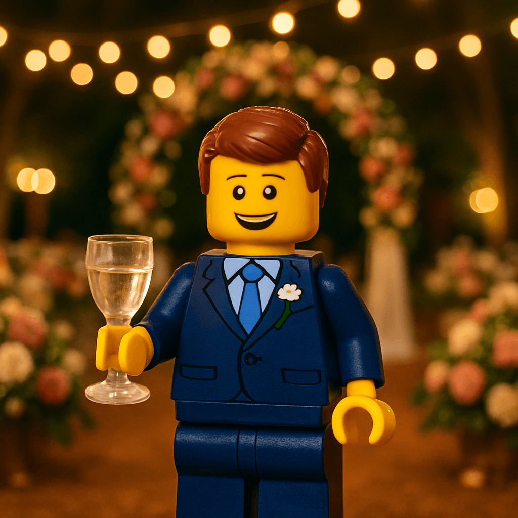 Jordan transformed into a Wedding avatar