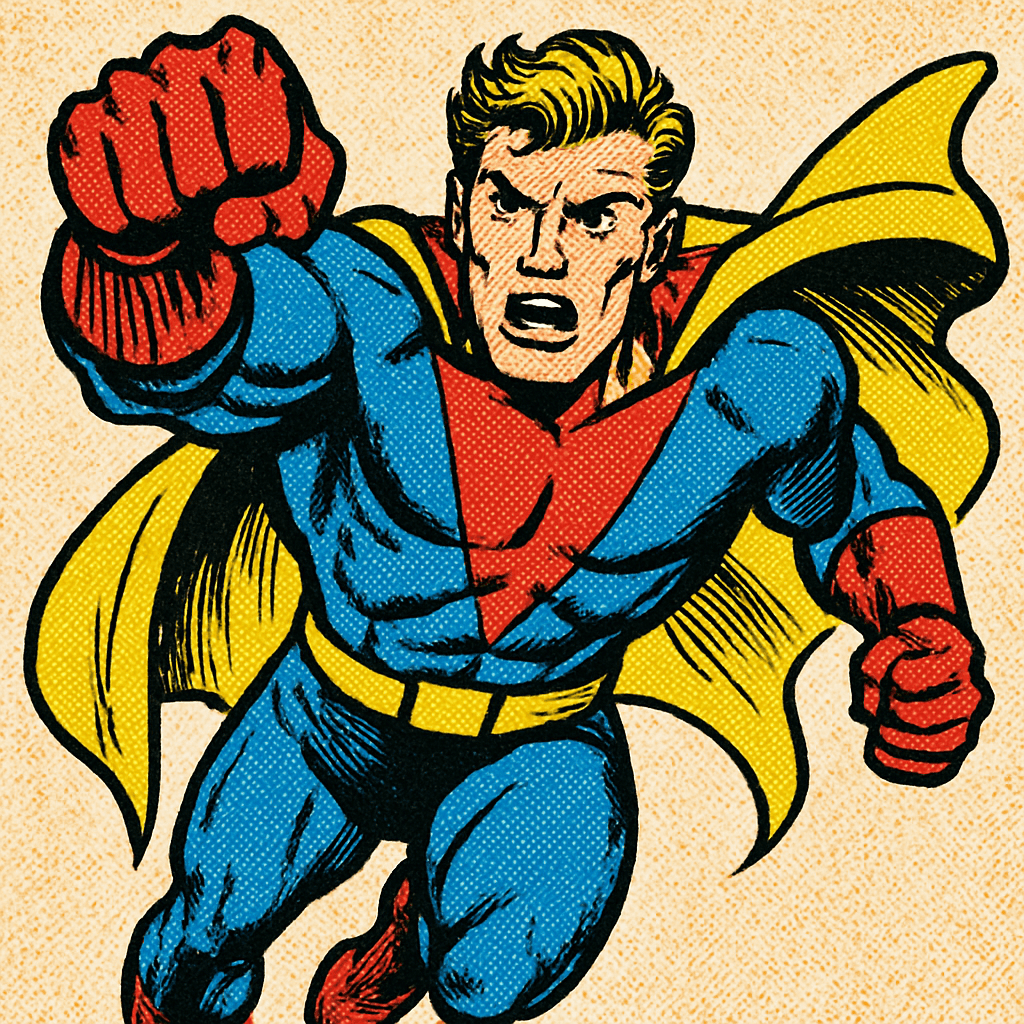 Comic Book AI avatar style