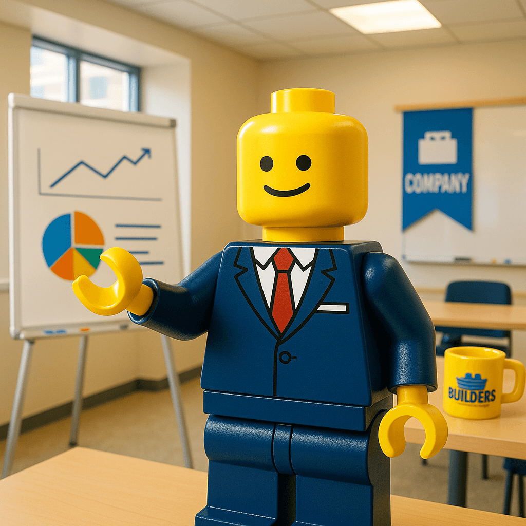 Corporate AI avatar style