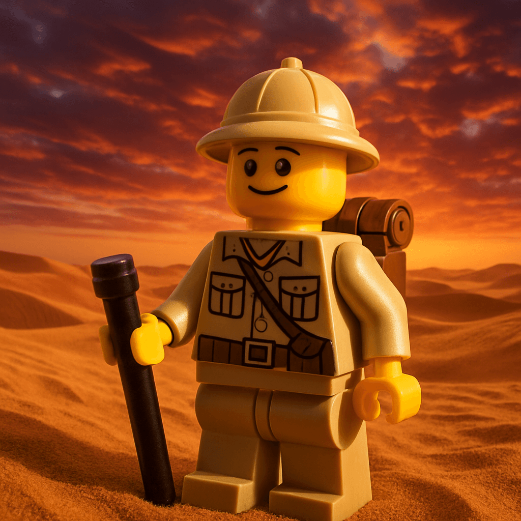 Desert AI avatar style