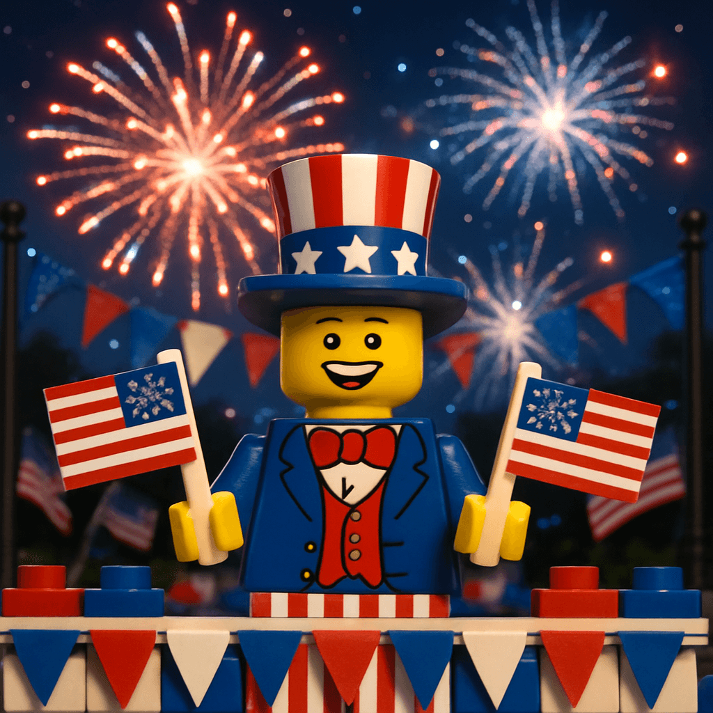 4th of July AI avatar style