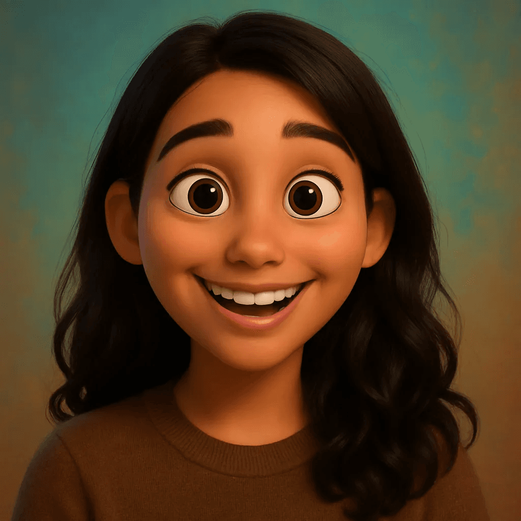 Pixar-style avatar — popular for creative agencies and tech companies
